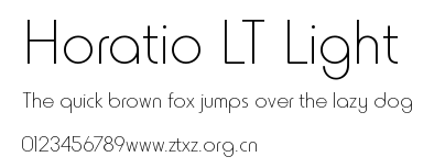 Horatio LT Light.ttf