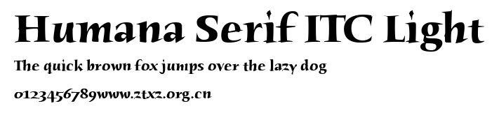 Humana Serif ITC Light.ttf