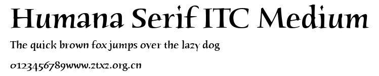 Humana Serif ITC Medium.ttf