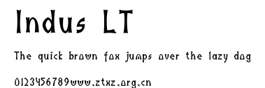 Indus LT.ttf