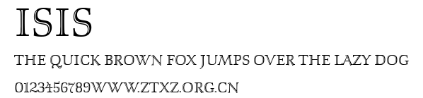 Isis.ttf