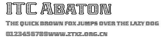 ITC Abaton.ttf