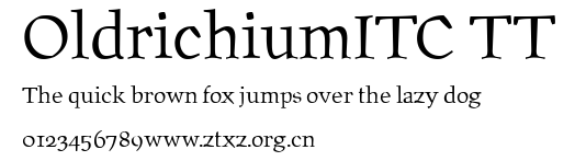 OldrichiumITC TT.ttf