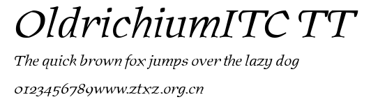 OldrichiumITC TT.ttf