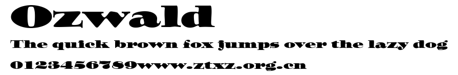 Ozwald.ttf