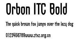 Orbon ITC Bold.ttf