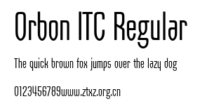 Orbon ITC Regular.ttf