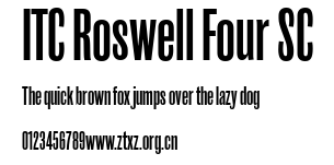 ITC Roswell Four SC.ttf