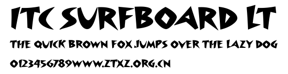ITC Surfboard LT.ttf