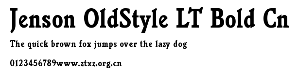 Jenson OldStyle LT Bold Cn.ttf