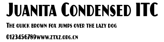 Juanita Condensed ITC.ttf