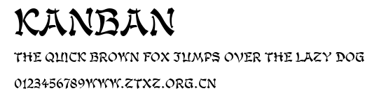 Kanban.ttf