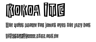 Kokoa ITC.ttf