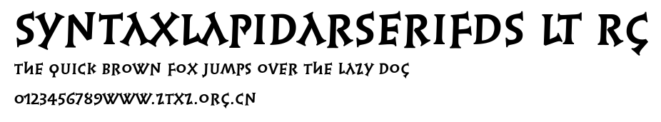 SyntaxLapidarSerifDS LT Rg.ttf