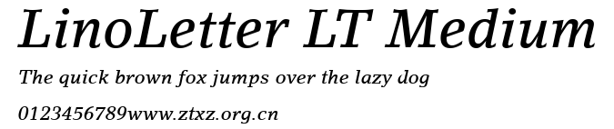 LinoLetter LT Medium.ttf
