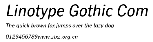 Linotype Gothic Com.ttf
