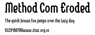 Method Com Eroded.ttf