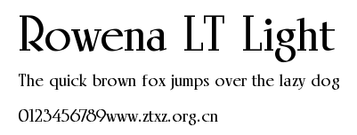 Rowena LT Light.ttf