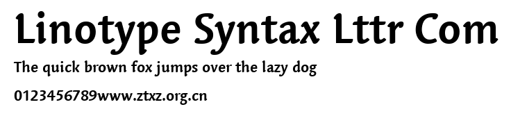 Linotype Syntax Lttr Com.ttf