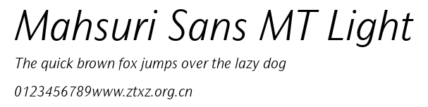 Mahsuri Sans MT Light.ttf