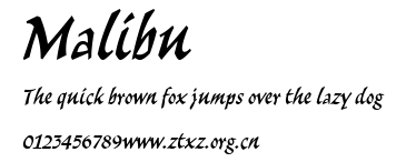Malibu.ttf