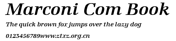 Marconi Com Book.ttf