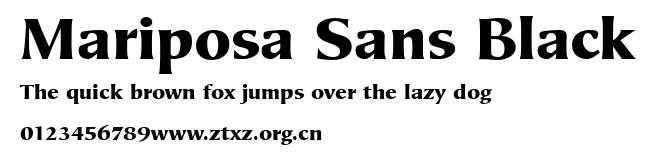 Mariposa Sans Black.ttf