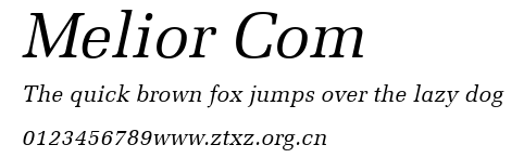 Melior Com.ttf