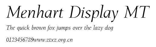 Menhart Display MT.ttf