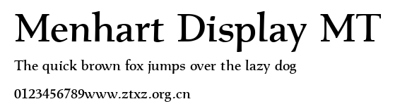 Menhart Display MT.ttf