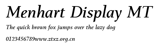 Menhart Display MT.ttf