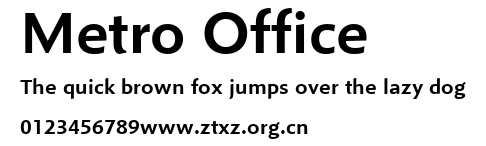 Metro Office.ttf