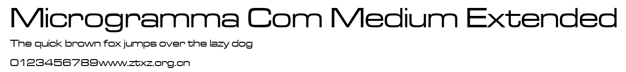 Microgramma Com Medium Extended.ttf