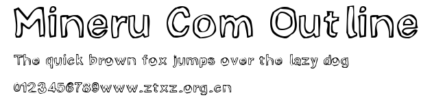 Mineru Com Outline.ttf