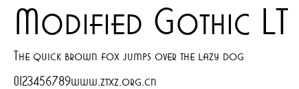 Modified Gothic LT.ttf
