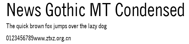 News Gothic MT Condensed.ttf