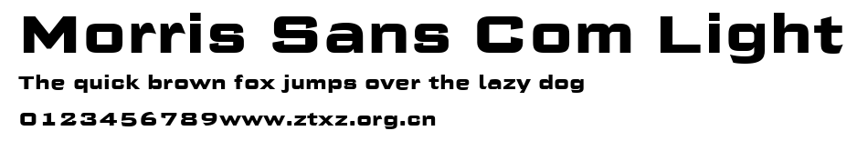 Morris Sans Com Light.ttf