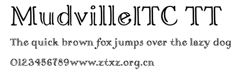 MudvilleITC TT.ttf