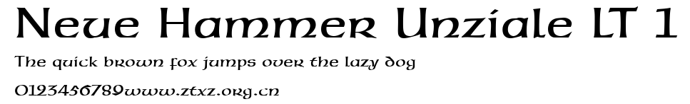 Neue Hammer Unziale LT 1.ttf