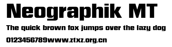 Neographik MT.ttf