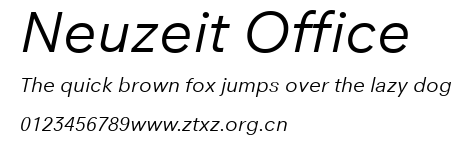 Neuzeit Office.ttf