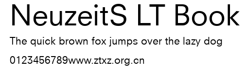 NeuzeitS LT Book.ttf