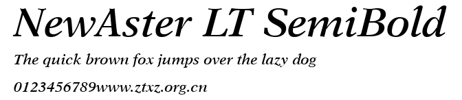 NewAster LT SemiBold.ttf