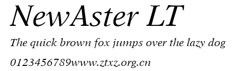 NewAster LT.ttf