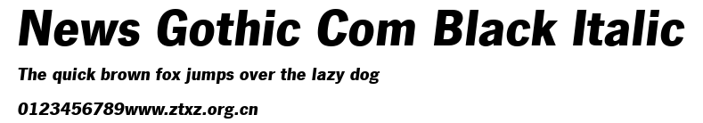 News Gothic Com Black Italic.ttf