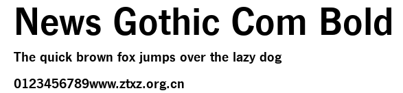 News Gothic Com Bold.ttf