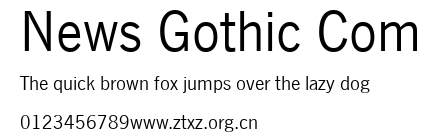 News Gothic Com.ttf