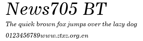 News705 BT.ttf