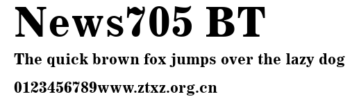 News705 BT.ttf