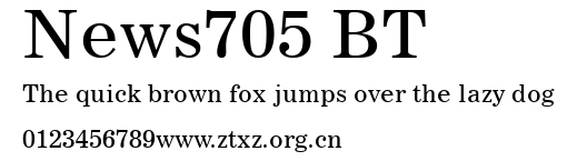 News705 BT.ttf